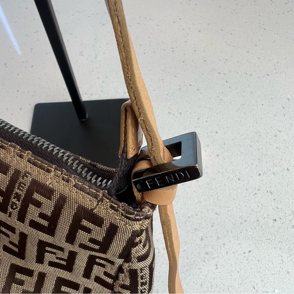 Authentic Fendi Zucca Pochette - Picture 4 of 16